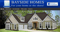 Desktop Screenshot of baysidehomesales.com