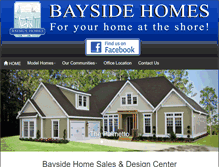 Tablet Screenshot of baysidehomesales.com